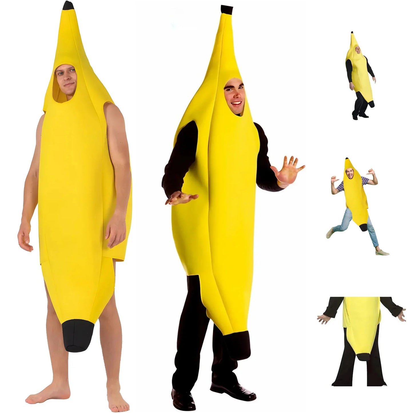 Costume de banane pour Adulte et Enfants
