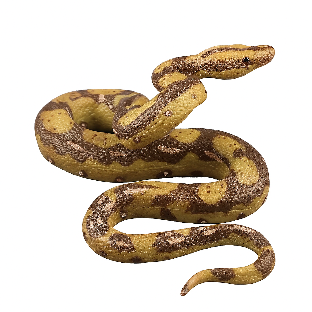 Grand serpent en caoutchouc Réaliste