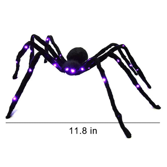 Grande araignée lumineuse