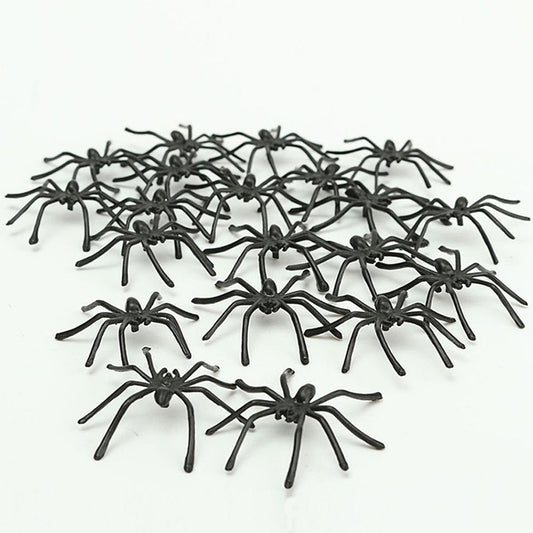 Lot de 10 figurines d'araignée lumineuses