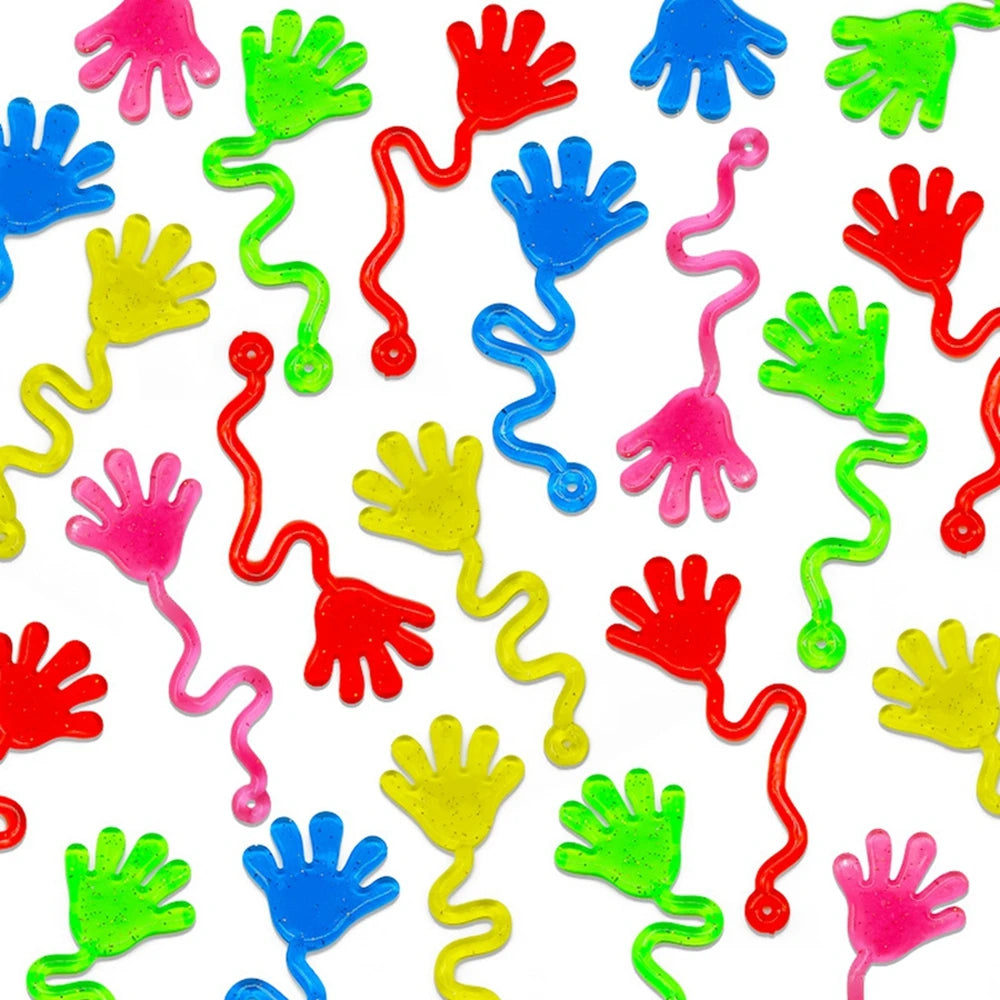 Lot de 12 mini jouets sensoriels extensibles pour enfants