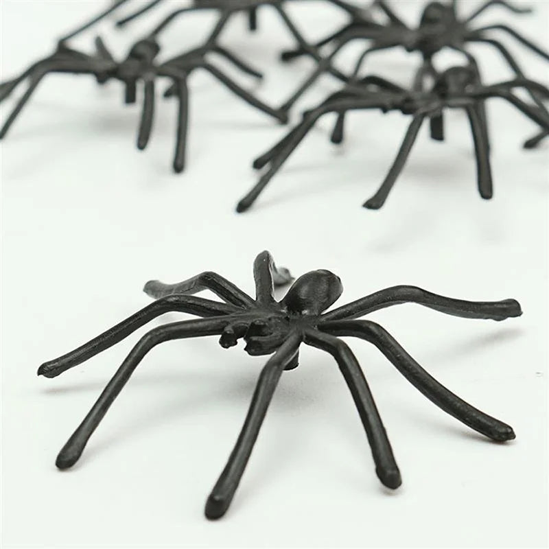 Lot de 10 figurines d'araignée lumineuses