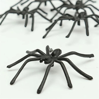 Lot de 10 figurines d'araignée lumineuses