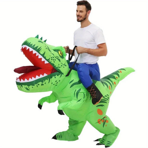 Costume gonflable de dinosaure T-Rex